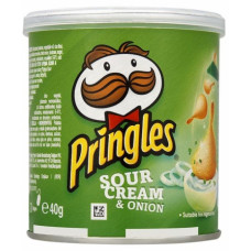Чипсы Pringles со вкусом сметаны и лука